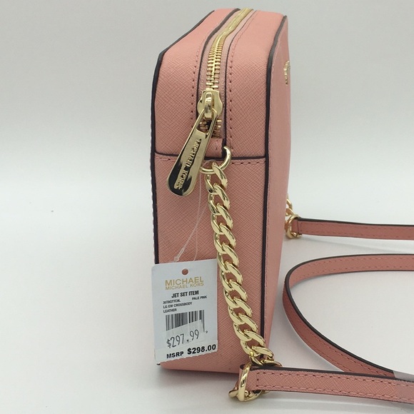 MICHAEL KORS LG EW CROSSBODY Bag PALE PINK - Picture 4 of 8